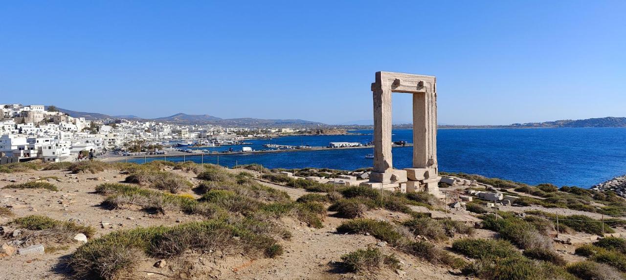 Cycladic Home On The Hill With Beautiful Views!! Agkidia Bagian luar foto