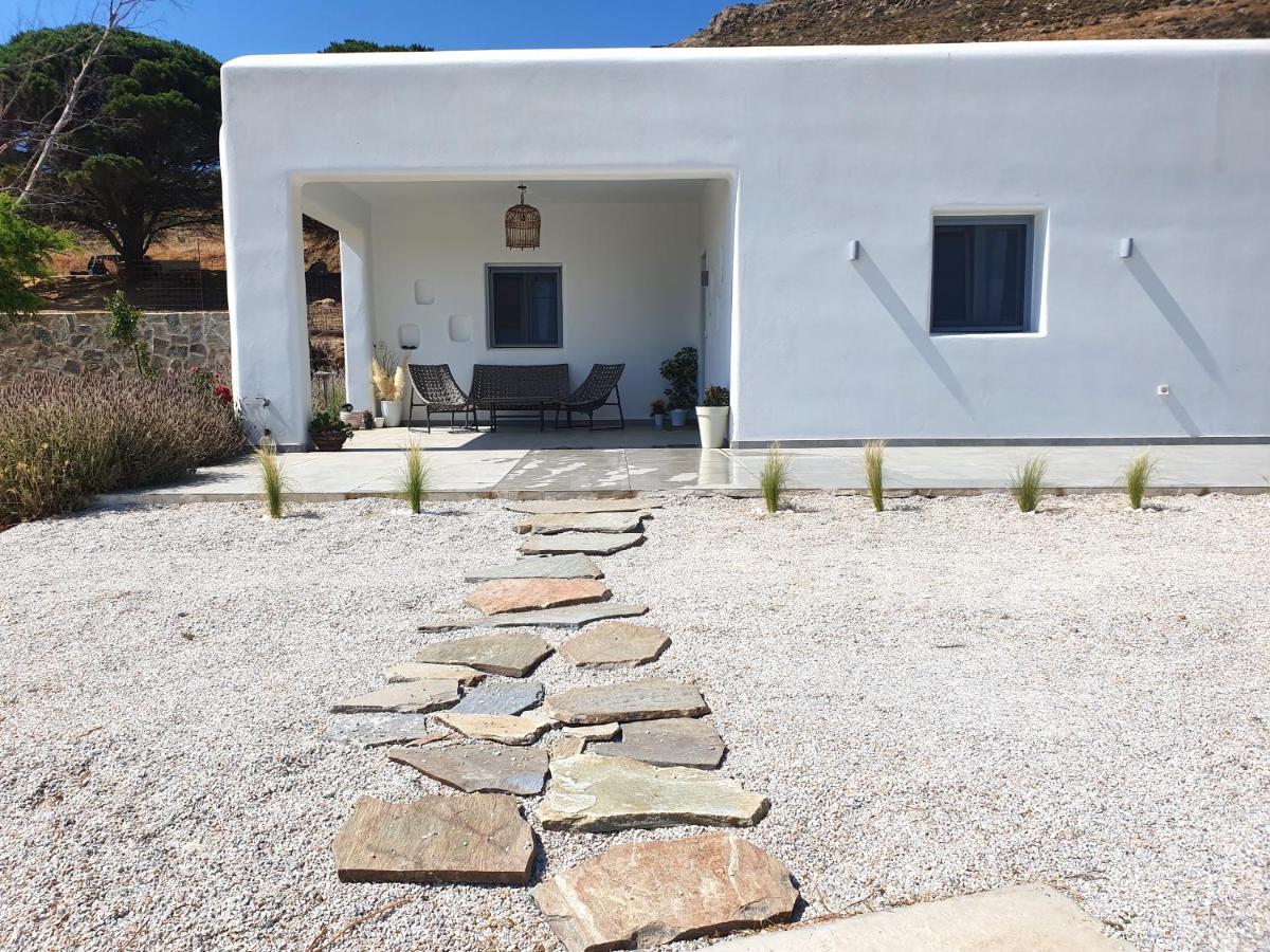 Cycladic Home On The Hill With Beautiful Views!! Agkidia Bagian luar foto